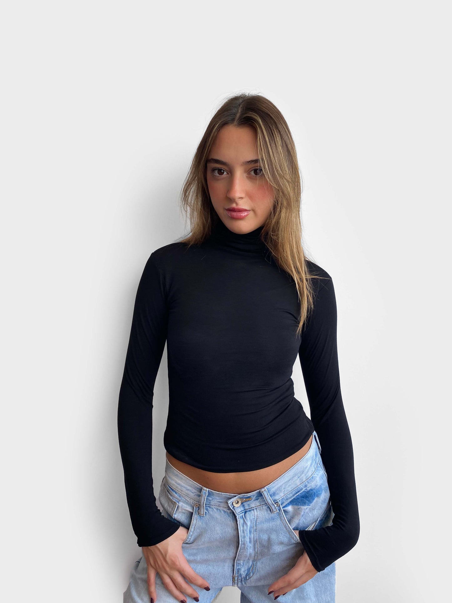 Turtleneck Top