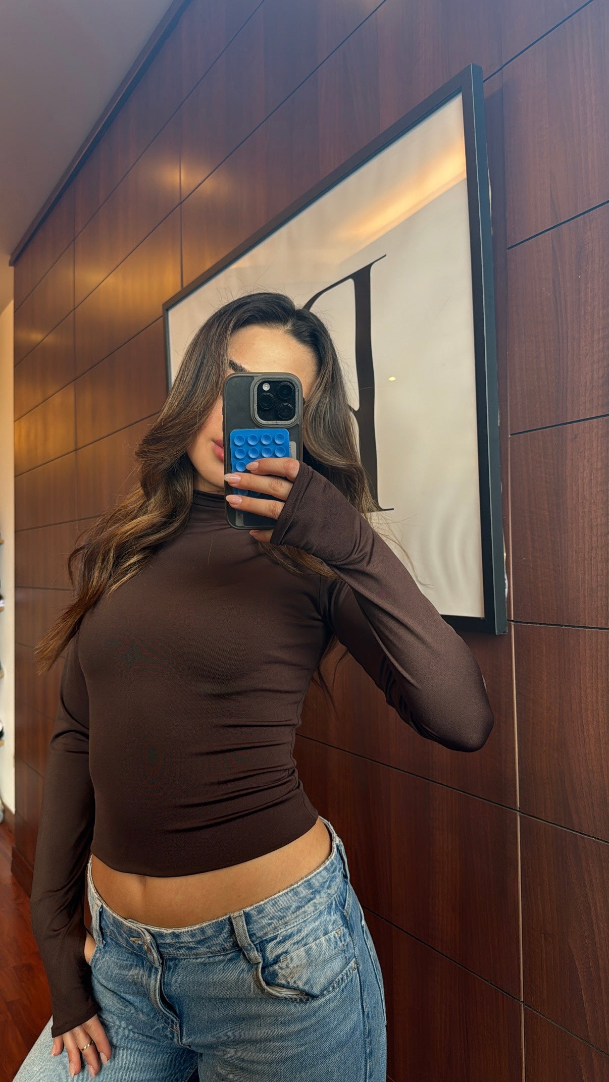 Mock Neck Long Sleeve